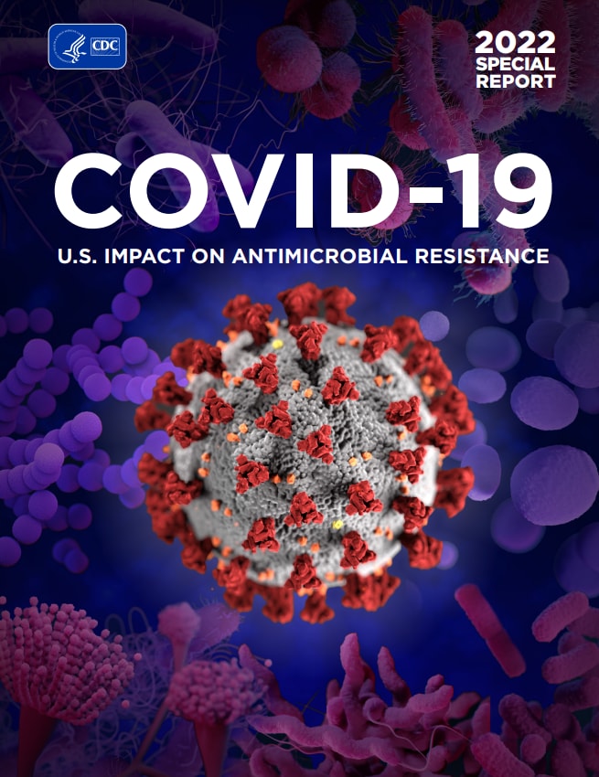 COVID-19 U.S. Impact on Antimicrobial Resistance report cover
