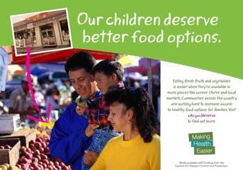Our children deserve better food options