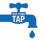Vermont Department of Health Test Your Tap logo.