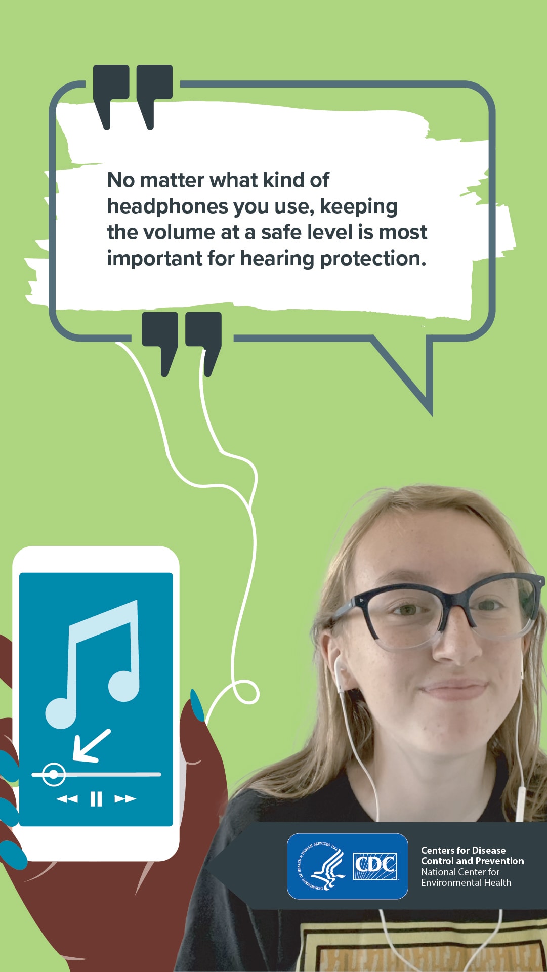 There is no cure for hearing loss! But it can be prevented. Start taking these steps so you can continue to listen to all your favorite music.