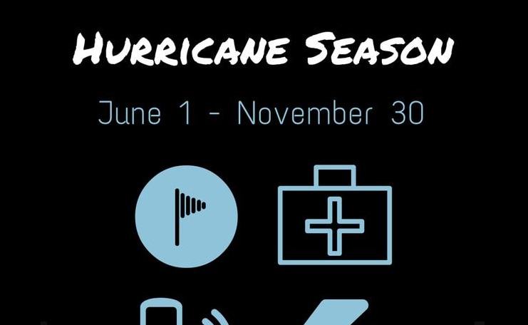 The Atlantic Hurricane Season is June 1 to November 30.