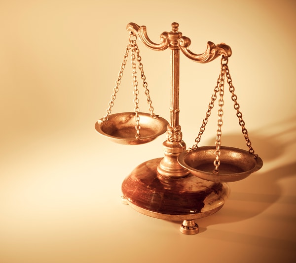 image of scales of law