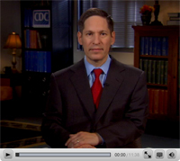 CDC Director Thomas Frieden - Welcome Speech - screen capture