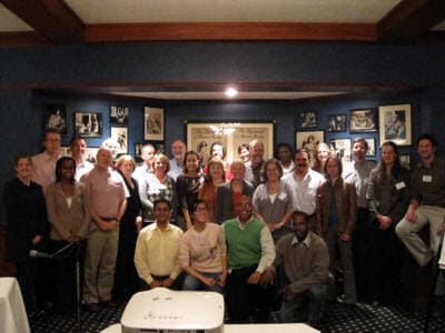 Group photo from the ICE on Injury Statistics meeting in Boston MA on October 9th and 10th
