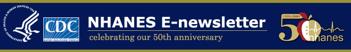 NHANES E-newsletter banner