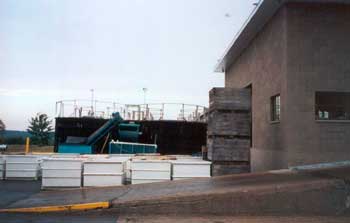 Figure 2. Loading station at primary tank room on day of incident.