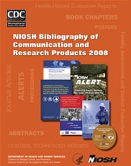 Cover of 2009-129 NIOSH Bibliography of Communication and Research Products 2008