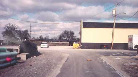 Building Supply Center (Warehouse viewed from alley)