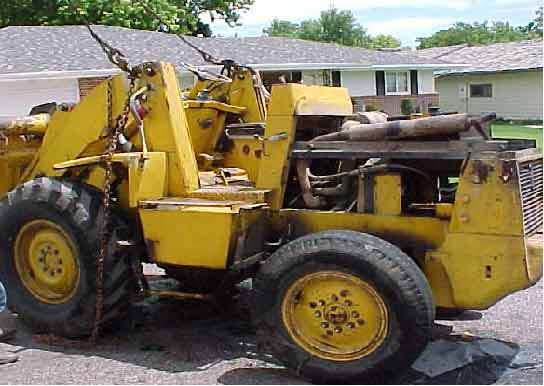 Photo 5.  Left side view of equipment.