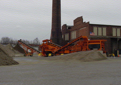 Figure 1 – Rock Crushing Machine