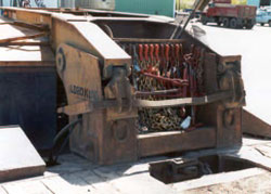 Figure 16. Storage area holding &frac12; inch chains