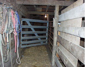 Photo #3.  Looking north along walkway towards gate/panel intersection.