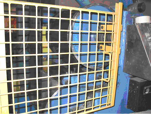 Photo 1.  #3 bridle roll set of the tinning line.