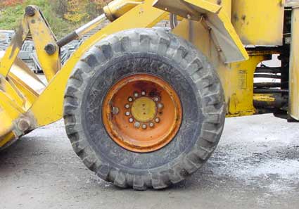 Figure 2 - Front left multi-piece rim wheel