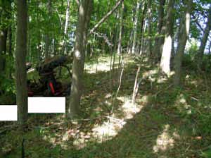 Photo 3. Resting placee of tractor.