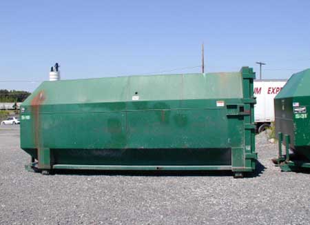 Figure 1. Cardboard sludge container.