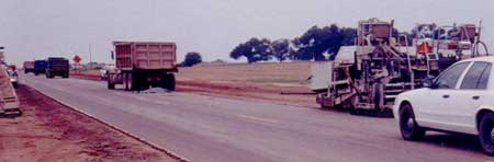 Figure 1. Photo of the Back of the Asphalt Truck