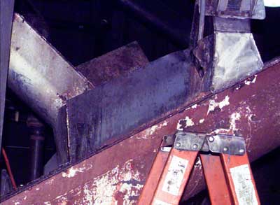 auger and ladder