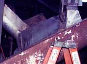 ladder and auger
