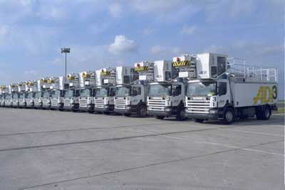 deicing trucks