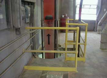 Figure 1. Manlift -- Ascending Side
