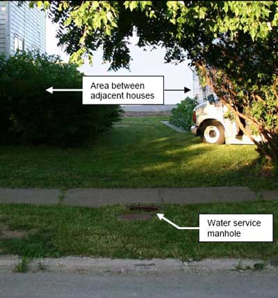 Handyman&rsquo;s van parked on lawn