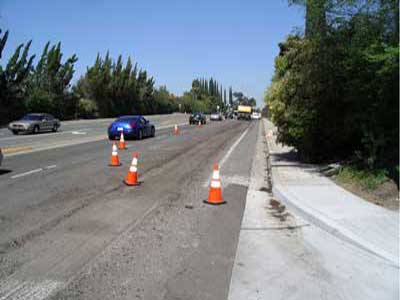 highway work zone