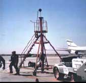 airplane tail stand
