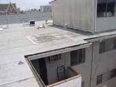 unprotected roof ledge