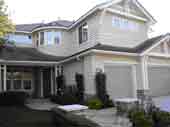 House where victim fell