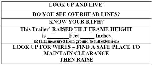 safety sticker example