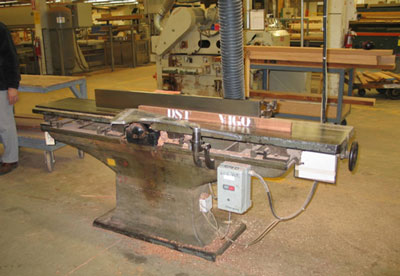 Jointer involved in the incident.