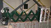 fallen scissor lift