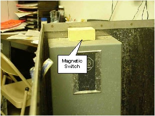 Magnetic Safety Switch, Plastic Tub Removed