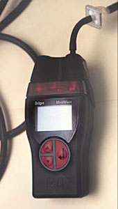 Photo 2 – Portable multi-gas meter.