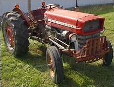 tractor similar to the one used by the rancher