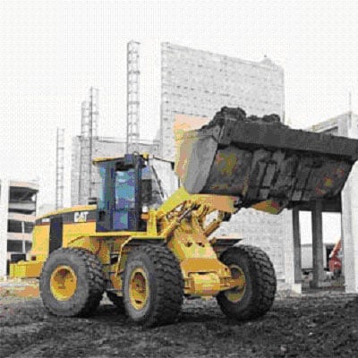 Exhibit 1. Picture of an articulating front-end loader        similar to the one involved in the incident.