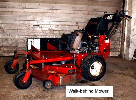 Figure 1 Walk-behind mower