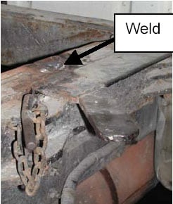 Figure 6.  Welded rail door.