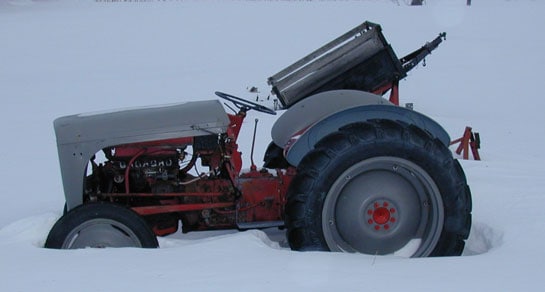 Photo 1. Tractor involved in incident.