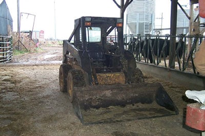Borrowed skidsteer involved in fatality.