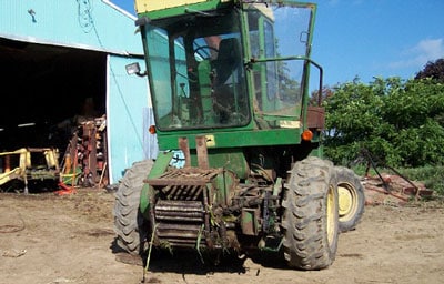 Figure 1. Forage chopper involved in incident