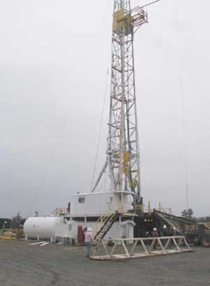 Figure 1. Drilling site where the incident occurred.