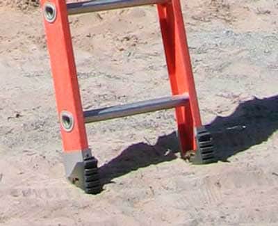 Ladder safety feet