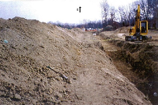 Sewer Installation Project (Trench pictured is approximately 200 feet long.)