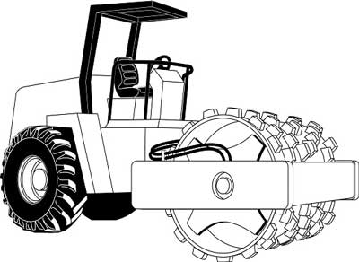Compactor (permission to use this drawing was given by manufacturer).
