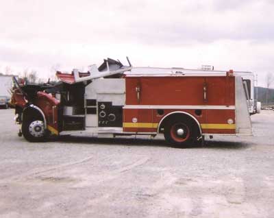 Cover Photo. Engine involved in incident