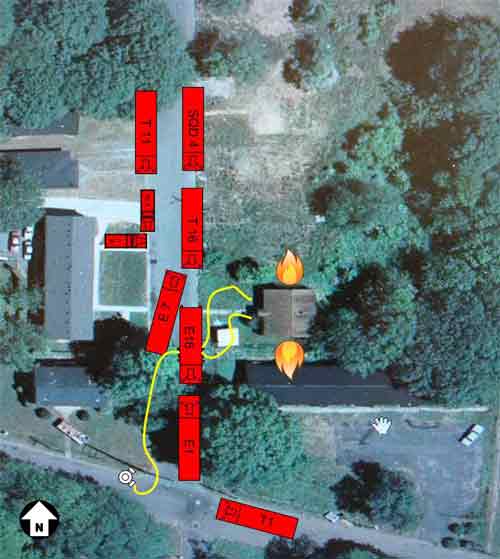 location of fire trucks