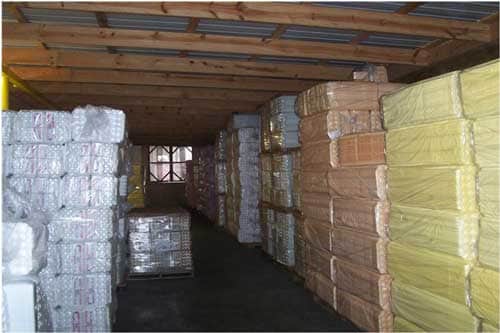 dry storage area
