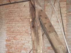 deteriorated truss end